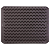 Eco-friendly silicone drying mat - Multiple uses & heat resistant-Brown-40 x 30 cm-State of Style