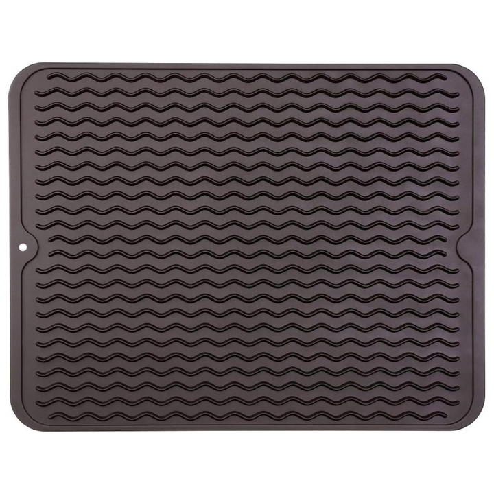 Eco-friendly silicone drying mat - Multiple uses & heat resistant-Brown-40 x 30 cm-State of Style