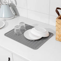 Eco-friendly silicone drying mat - Multiple uses & heat resistant-Grey-30 x 30 cm-State of Style