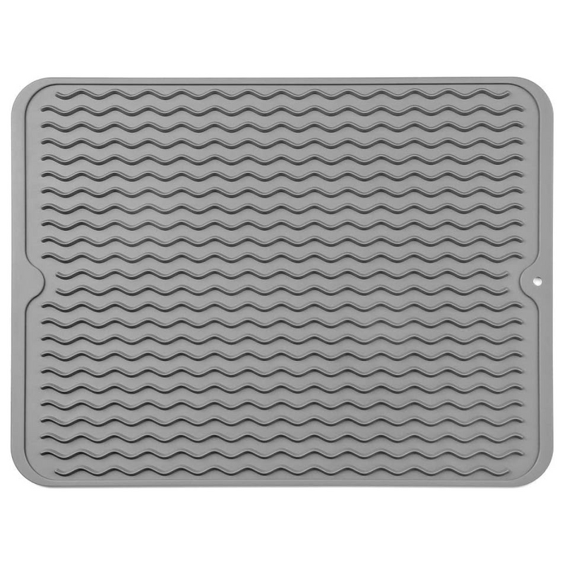 Eco-friendly silicone drying mat - Multiple uses & heat resistant-Grey-40 x 30 cm-State of Style