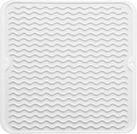 Eco-friendly silicone drying mat - Multiple uses & heat resistant-White-30 x 30 cm-State of Style