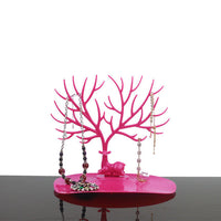 Edel Deer | Jewellery Stand for Earrings-Rose Red-State of Style