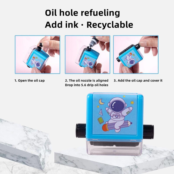 Educational Calculation Stamp for Children - SumStamp-Set of 4 (+ - x ÷)-State of Style