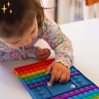 Educational Counting Game with PopIt – MathBubbles-Rainbow-State of Style