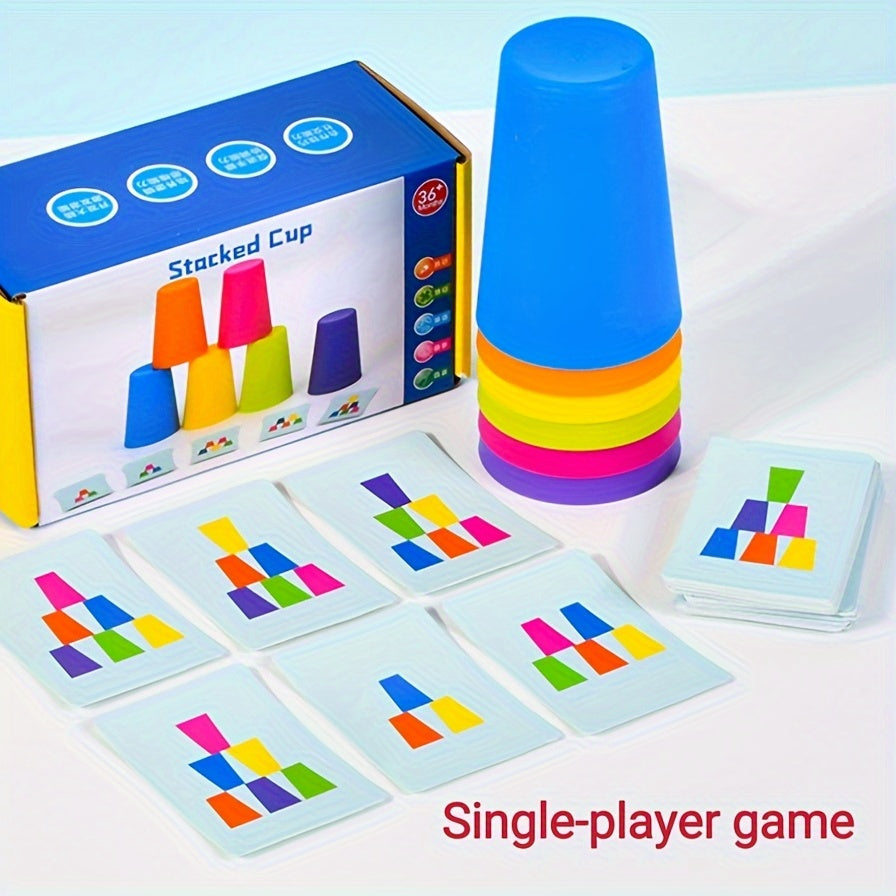 Educational Stacking Cup Puzzle Game - StackSmart-State of Style