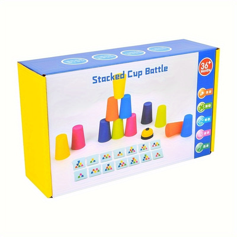 Educational Stacking Cup Puzzle Game - StackSmart-State of Style