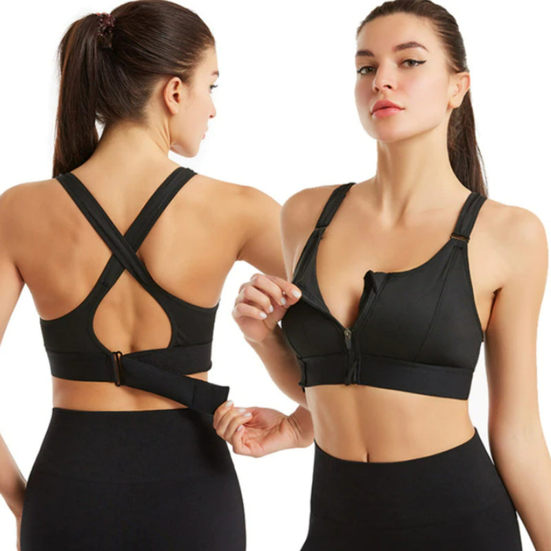 EefkesBra | High-Support Sports Bra-Black-S-State of Style
