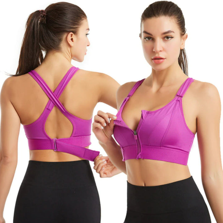 EefkesBra | High-Support Sports Bra-Purple-S-State of Style