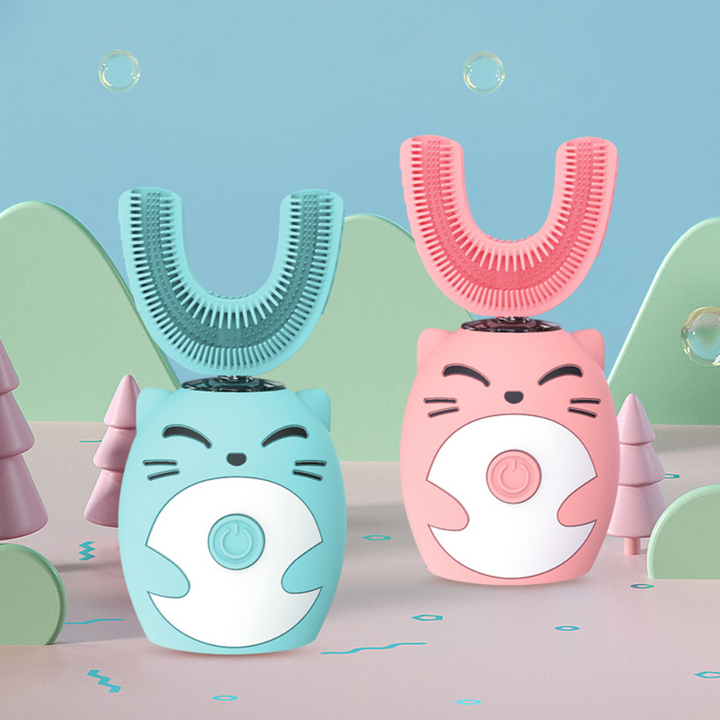 Effective Children’s Toothbrush - BrightSmile-Blue (2-7 years)-State of Style