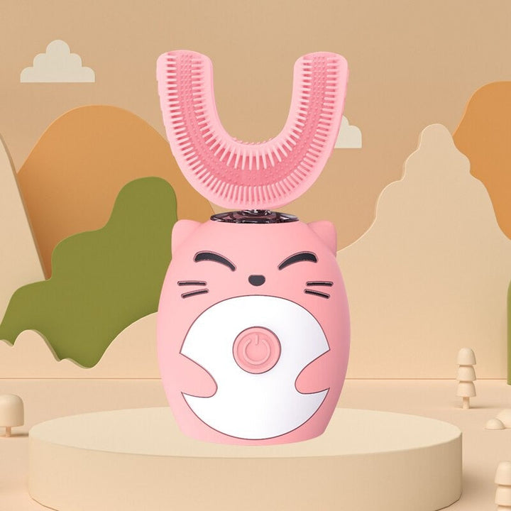 Effective Children’s Toothbrush - BrightSmile-Pink (2-7 years)-State of Style