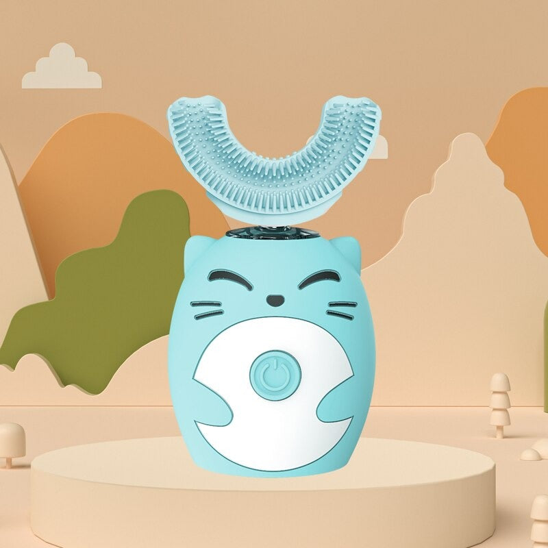 Effective Kids Toothbrush - BrightSmile-Blue (2-7 years)-State of Style