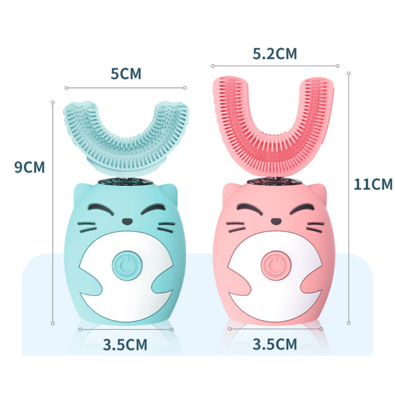 Effective Kids Toothbrush - BrightSmile-Blue (2-7 years)-State of Style