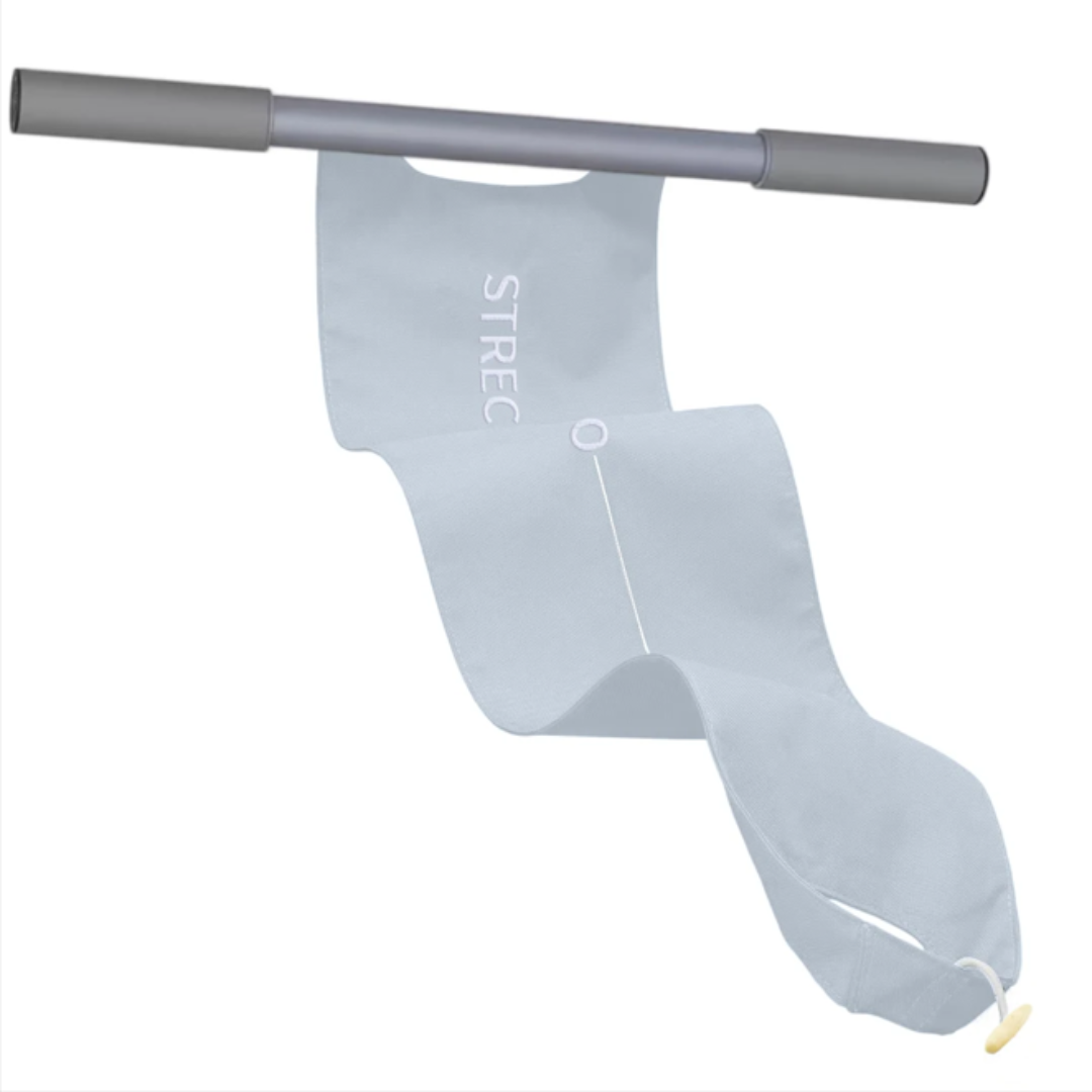 Elastic Resistance Band with Handles & Foot Loops – FlexiStretch Trainer-Blue-State of Style