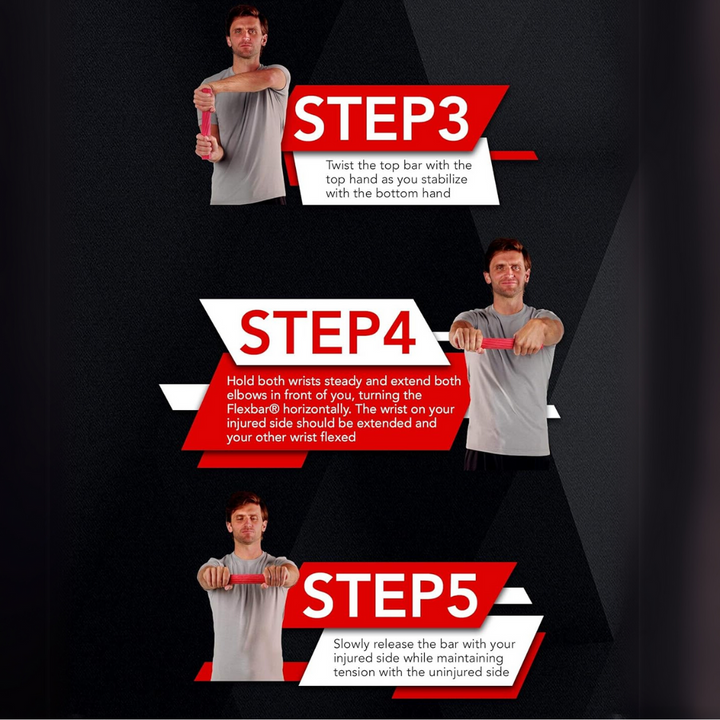 Elbow Therapy Resistance Bar-Blue - Heavy-State of Style