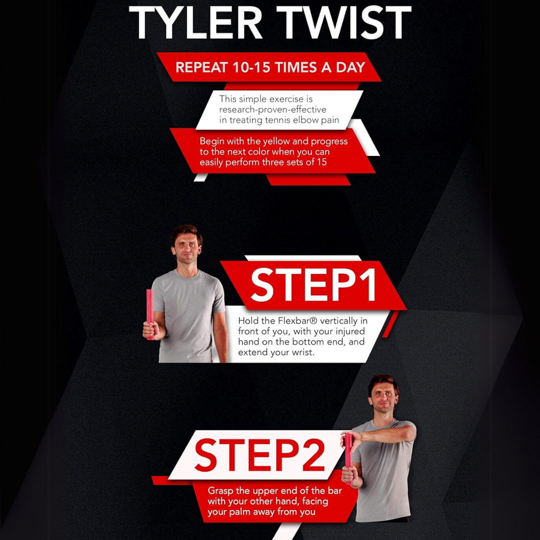 Elbow Therapy Resistance Bar-Blue - Heavy-State of Style