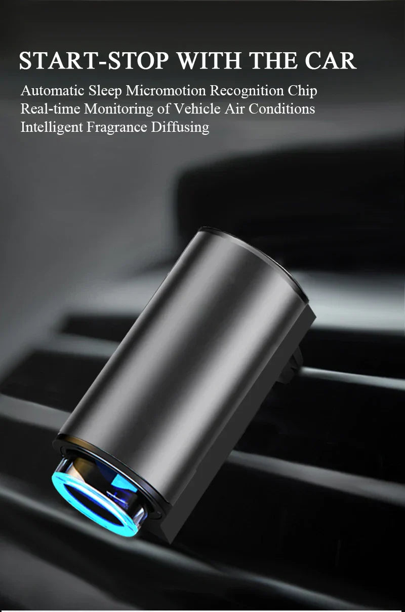 ELECTRIC AROMA DIFFUSER - AIR FRESHENER FOR CAR - USB AIR HUMIDIFIER-With 1 piece cologne-State of Style