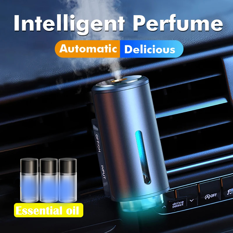 ELECTRIC AROMA DIFFUSER - AIR FRESHENER FOR CAR - USB AIR HUMIDIFIER-With 1 piece cologne-State of Style