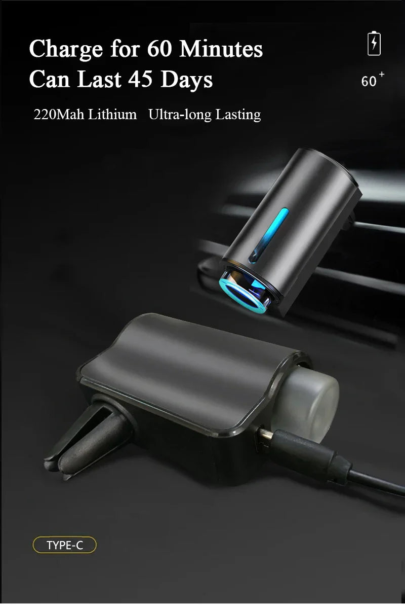 ELECTRIC AROMA DIFFUSER - AIR FRESHENER FOR CAR - USB AIR HUMIDIFIER-With 1 piece cologne-State of Style