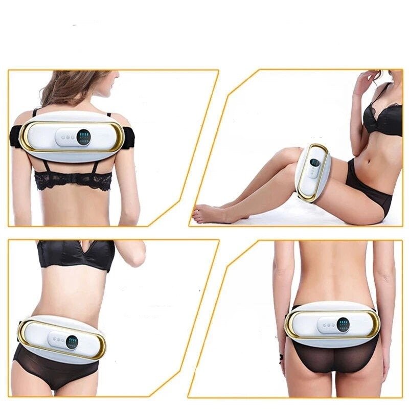 Electric Belly Fat Burner and Waist Massager - SlimBelt-White-State of Style
