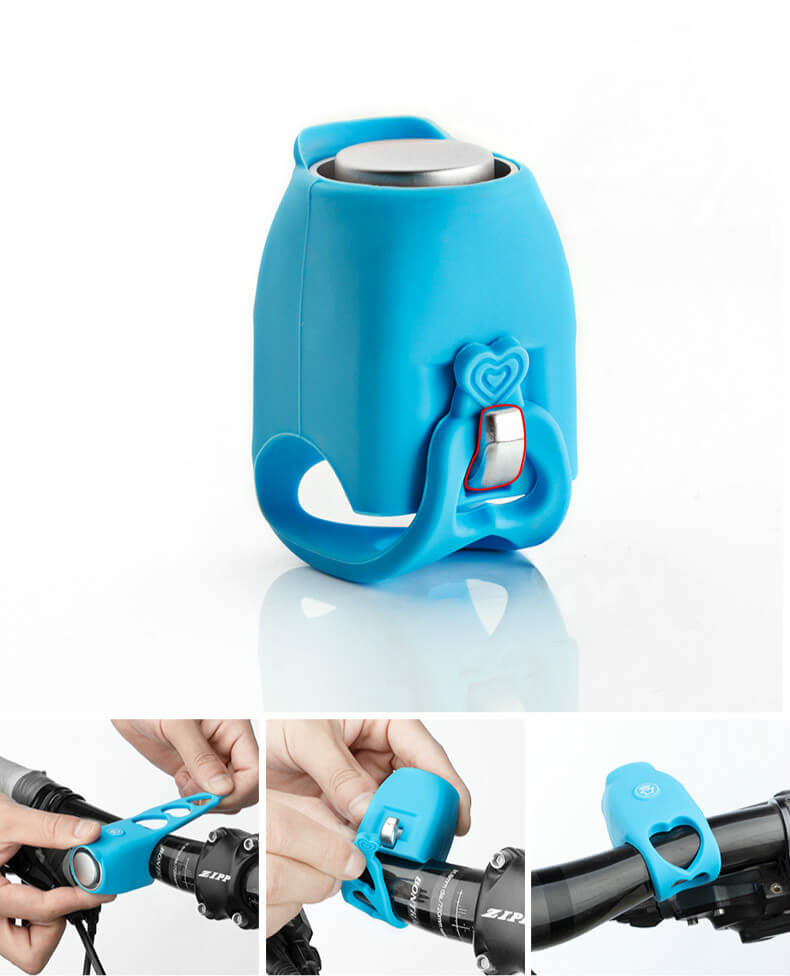 Electric Bike Horn - LoudHorn-Black-State of Style