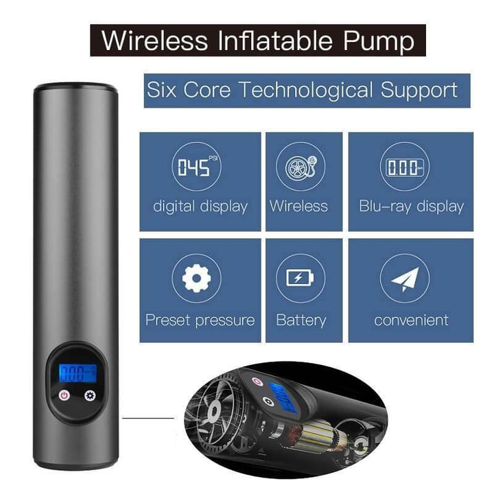 Electric Compressor Pump - MiniPump-Silver-State of Style