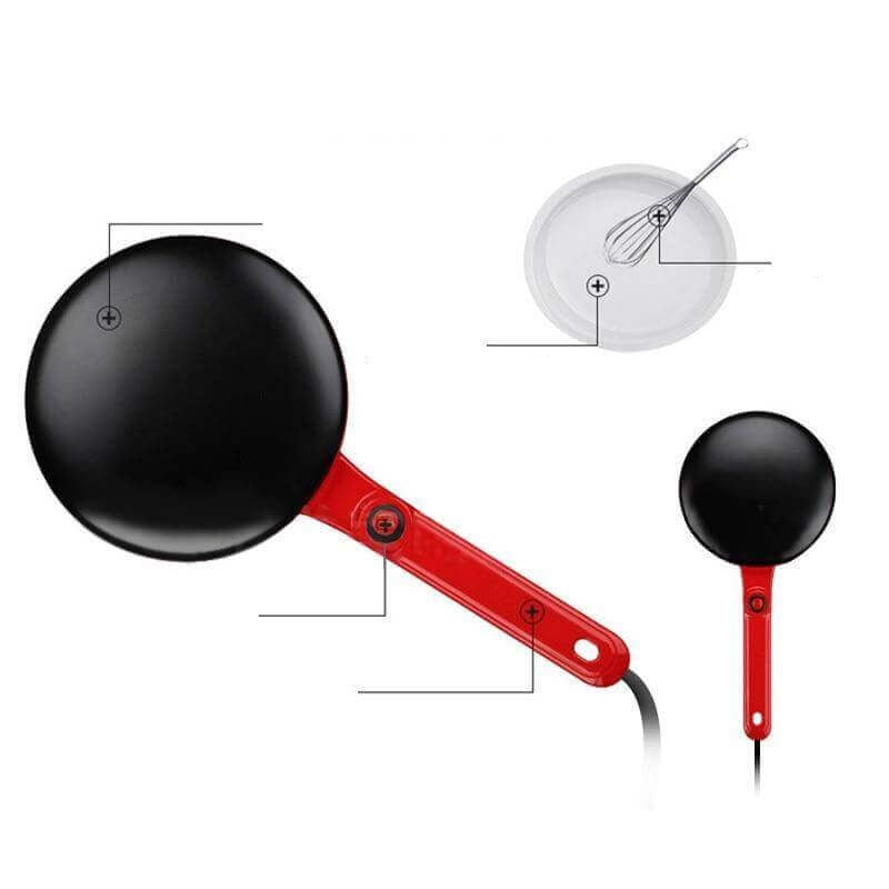 Electric Crepe Maker - CrepeMaster-Red-State of Style