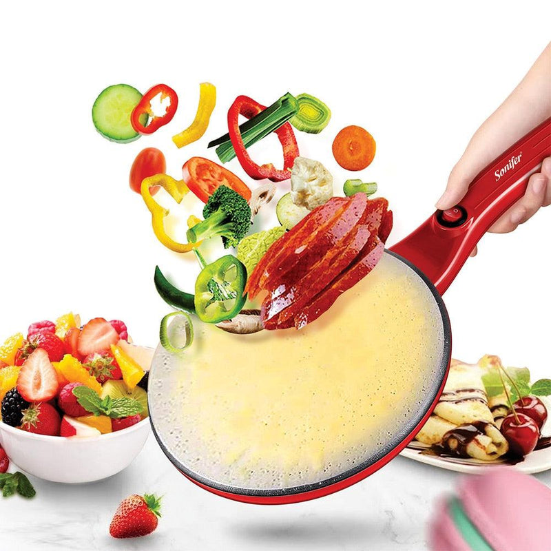 Electric Crepe Maker - CrepeMaster-Red-State of Style