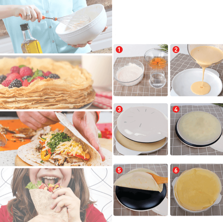 Electric Crepe Maker - CrepeMaster-Red-State of Style