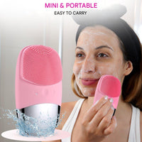 Electric Facial Cleanser – Deep Cleansing for Radiant Skin-Pink-State of Style