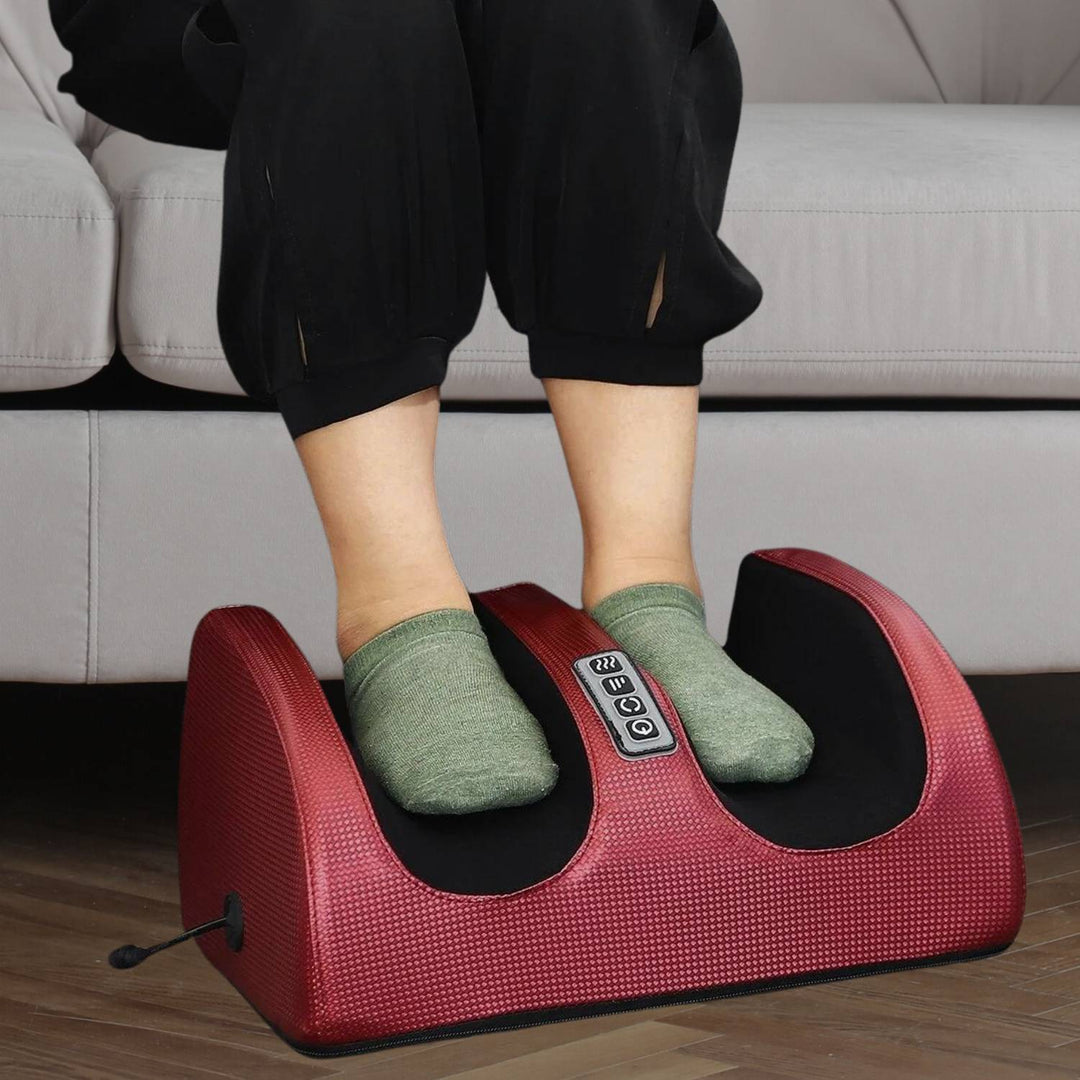 Electric Foot Massager with Heating Function - SootheFeet-Gold-State of Style