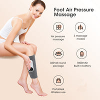 ELECTRIC LEG MASSAGER - AIR COMPRESSION WITH 3 MASSAGE MODES-Single-State of Style