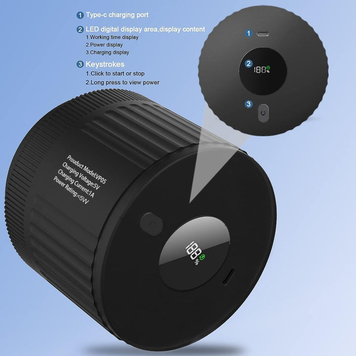 Electric Mason Jar Vacuum Sealer Kit - Preserve Freshness Quickly!-Black-State of Style