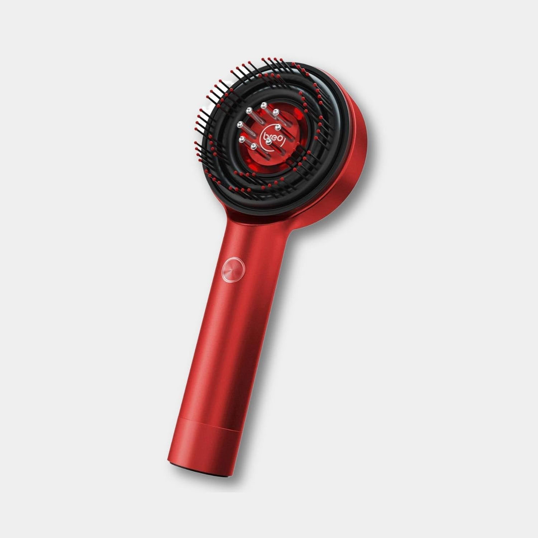 Electric Scalp Massager with LED Light Therapy - GlowScalp-Red-State of Style