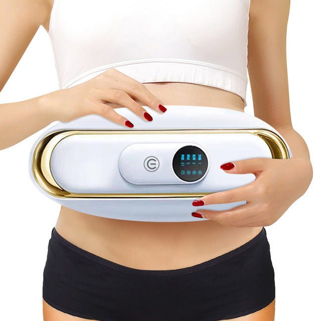 Electric Slimming Belt and Waist Massager - SlimBelt-White-State of Style