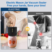 Electric Vacuum Sealer Kit for Mason Jars - SealTight-Black-State of Style