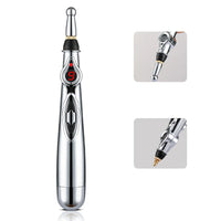 ELECTRONIC ACUPUNCTURE PEN - MERIDIAN ENERGY MASSAGE PEN FOR PAIN RELIEF-2 Heads-State of Style