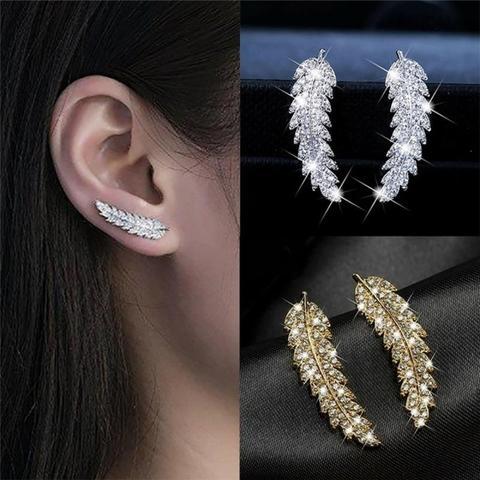 Elegant Angel Wing Earrings | Sterling Silver Dangle Jewellery-Gold-State of Style