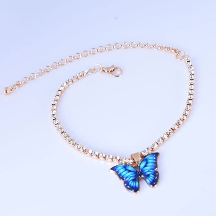 Elegant Ankle Bracelet for Women-Blue-State of Style