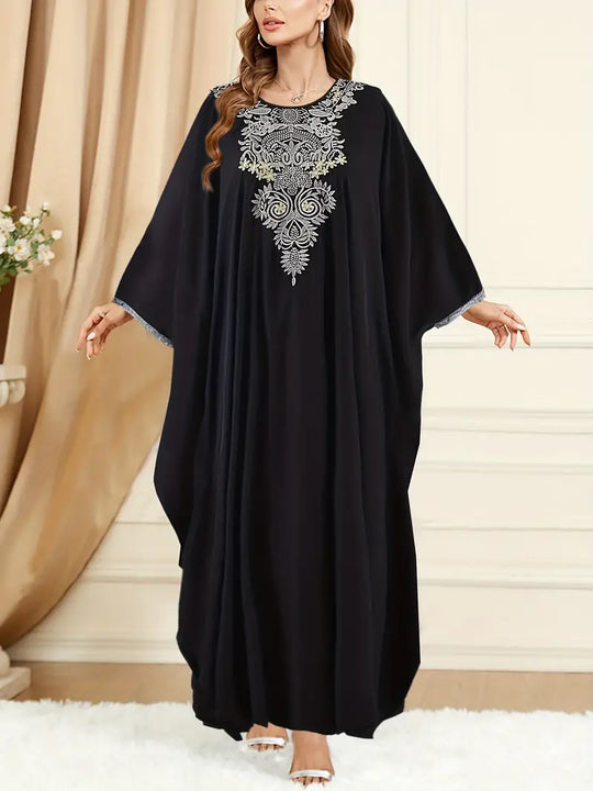 Elegant Black Abaya | Timeless & Stylish-One size fits all-State of Style