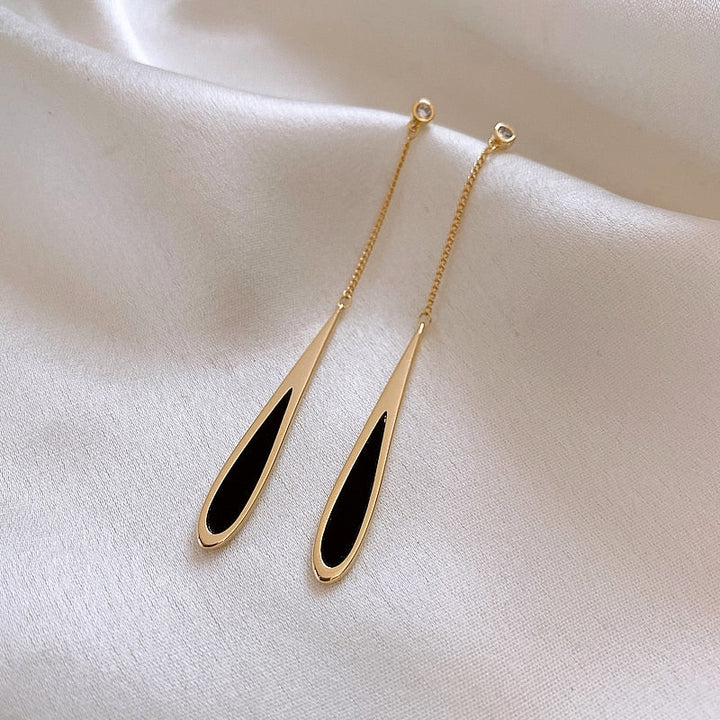 Elegant Black Earrings | Versatile Fashion Statement-State of Style