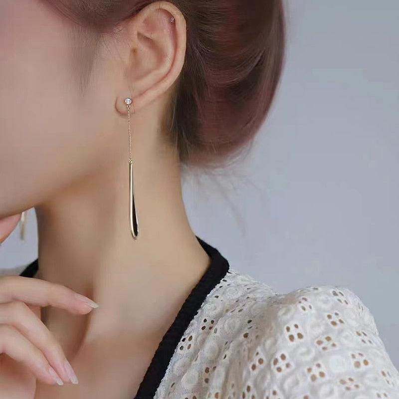 Elegant Black Earrings | Versatile Fashion Statement-State of Style