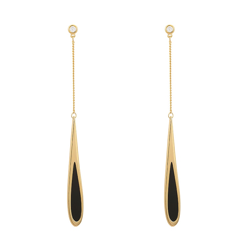 Elegant Black Earrings | Versatile Fashion Statement-State of Style