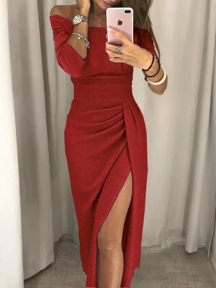 Elegant Bryony Dress | Perfect for Any Occasion-Red-XS-State of Style