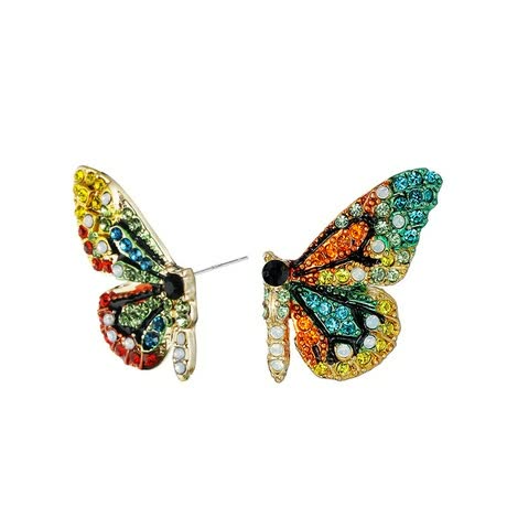Elegant Butterfly Earrings For Women | Dainty & Stylish-Green-State of Style