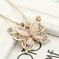Elegant Butterfly Pendant Necklace for Women-State of Style