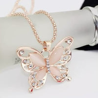 Elegant Butterfly Pendant Necklace for Women-State of Style