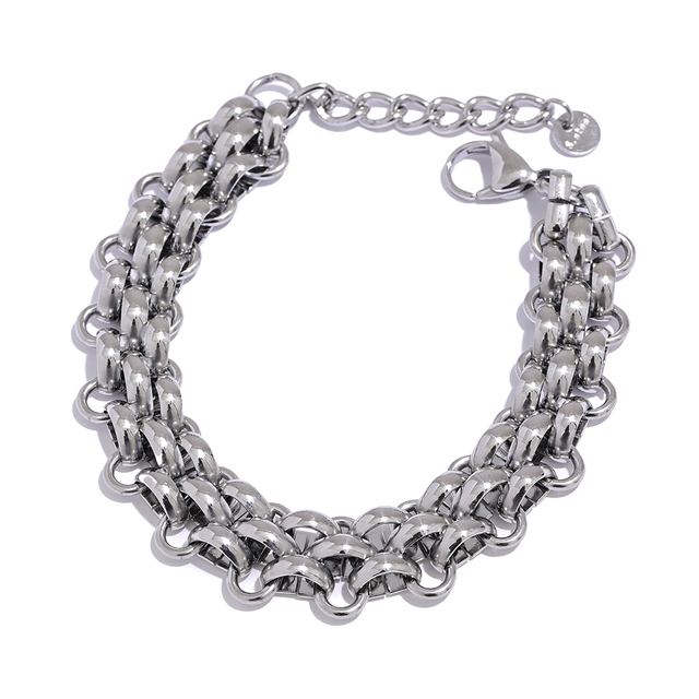 Elegant Charm Bracelet | Silver Plated | Perfect Gift-925 Silver-State of Style