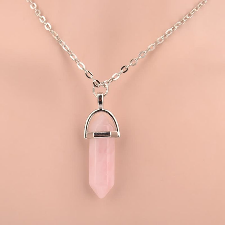Elegant Crystal Chain Necklace | Women's Jewellery-Black-State of Style