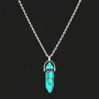 Elegant Crystal Chain Necklace | Women's Jewellery-Black-State of Style