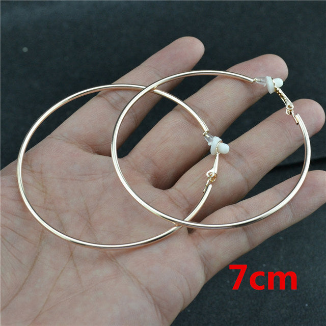 Elegant Crystal Clip-On Earrings | Comfortable Non-Pierced Jewellery-Silver clip 3cm-State of Style